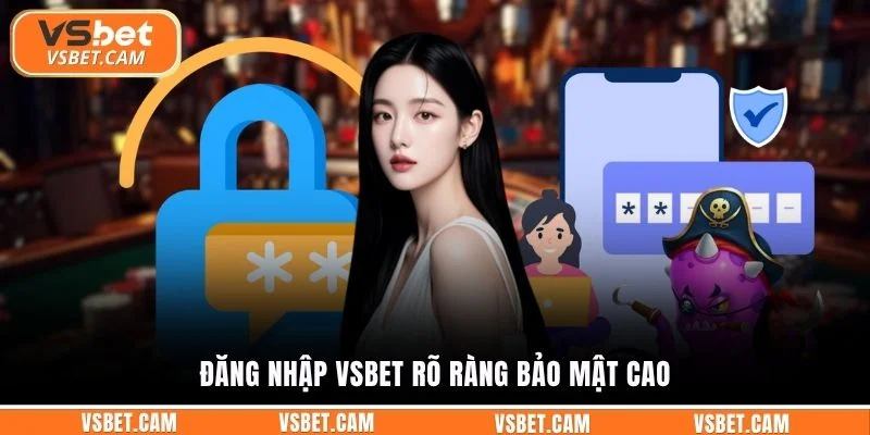 Đăng nhập Vsbet rõ ràng bảo mật cao